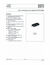 DataSheet M48T12 pdf